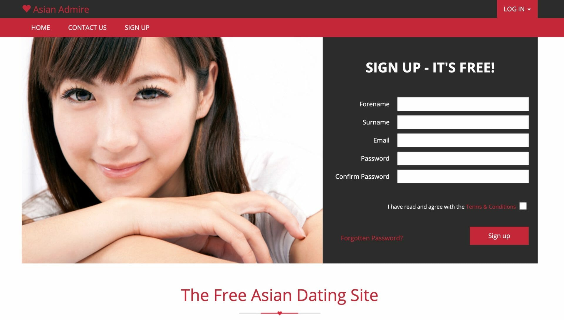 AsianAdmire main page